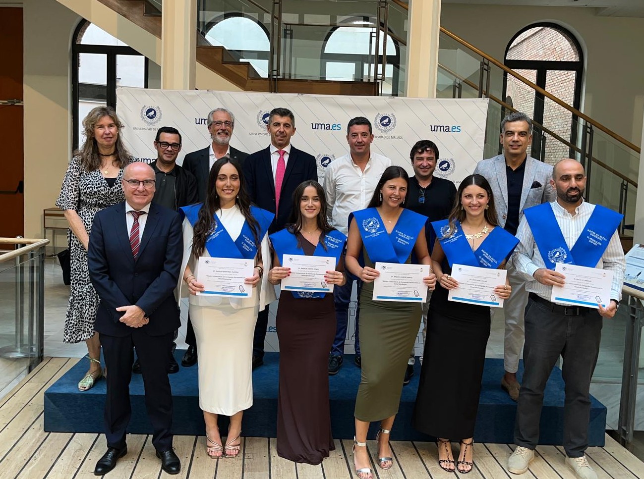 Celebrado el Acto de Clausura y Graduación de la VI edición del Máster en Retail Marketing